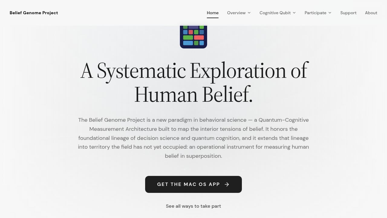Belief Genome Project